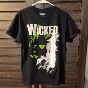 Wicked Black and Green Graphic Tee